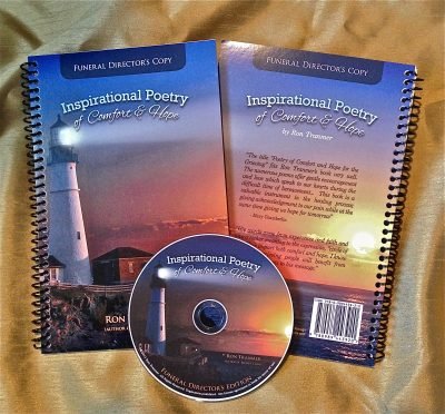 Funeral Director's copy of Ron's poetry